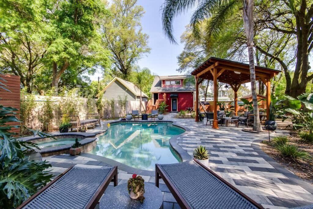 Unique Studio W Pool Spa & Gardens Near Downtown Τζάκσονβιλ Εξωτερικό φωτογραφία