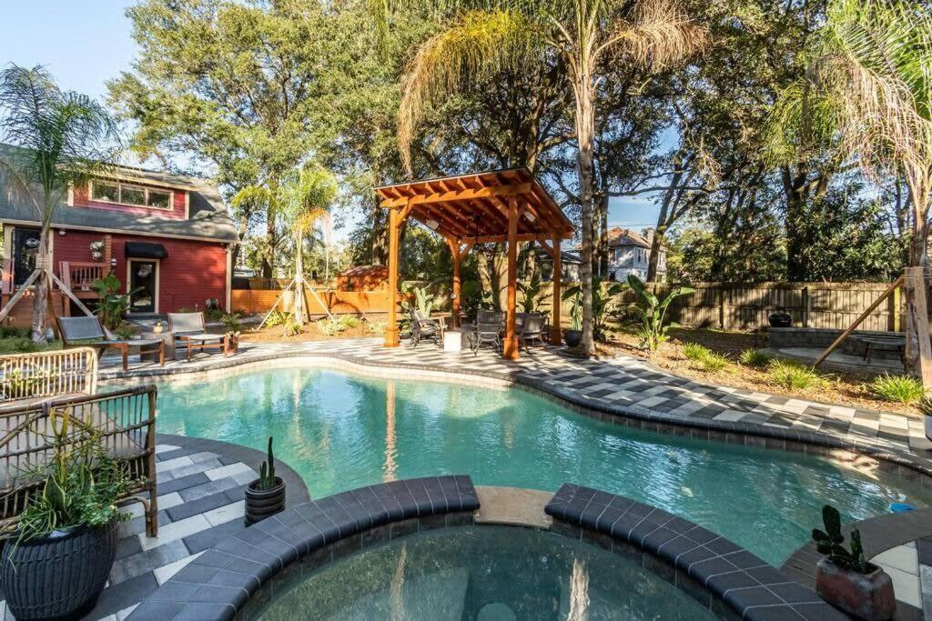 Unique Studio W Pool Spa & Gardens Near Downtown Τζάκσονβιλ Εξωτερικό φωτογραφία