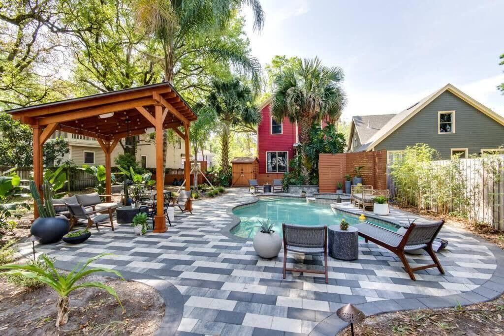 Unique Studio W Pool Spa & Gardens Near Downtown Τζάκσονβιλ Εξωτερικό φωτογραφία